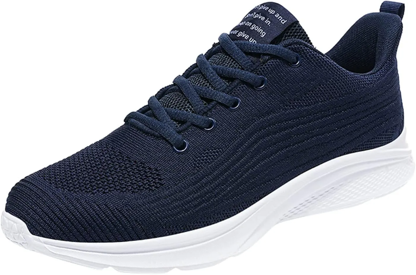 Non Slip Shoes for Men Lightweight Breathable Sneakers Comfortable Work Shoes Walking Shoes for Athletic Tennis Gym