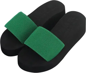 oiangi Wedge Sandals for Women Casual Summer,Fashion Slope Heel Flip-Flop Beach Slippers Non-Slip Platform Shoes