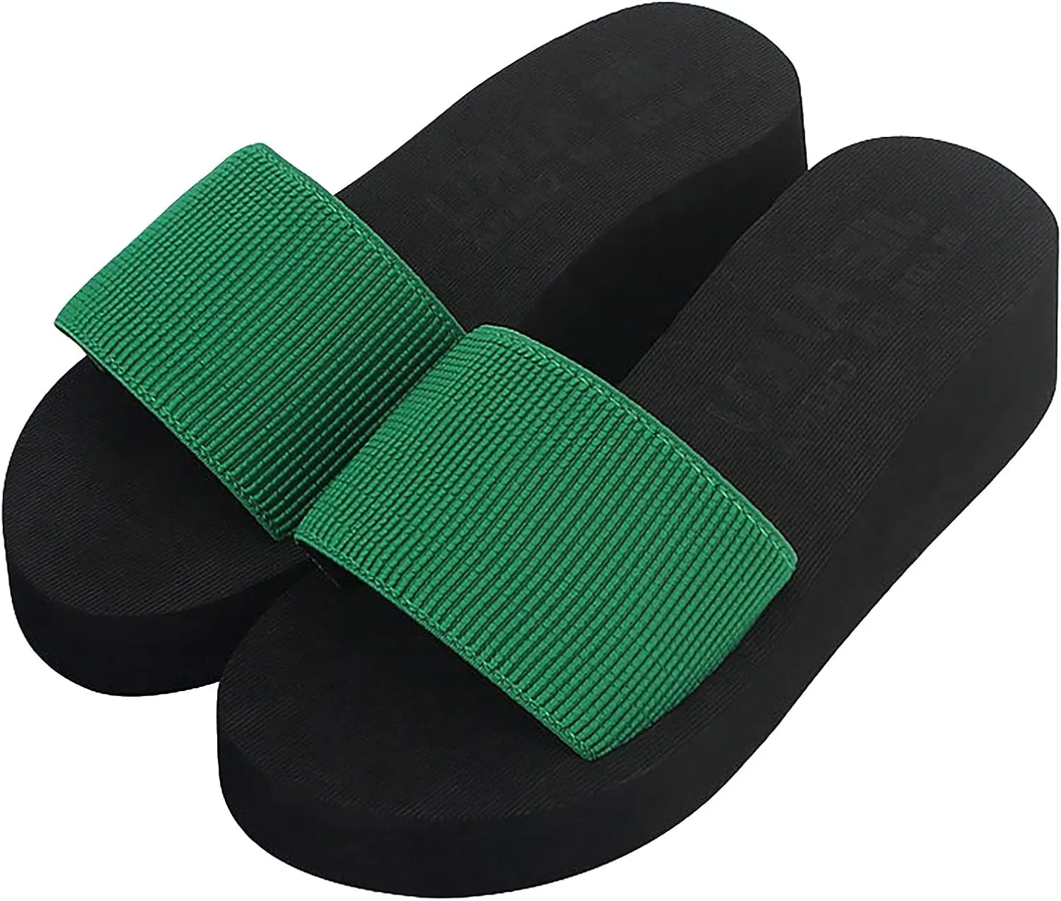 oiangi Wedge Sandals for Women Casual Summer,Fashion Slope Heel Flip-Flop Beach Slippers Non-Slip Platform Shoes