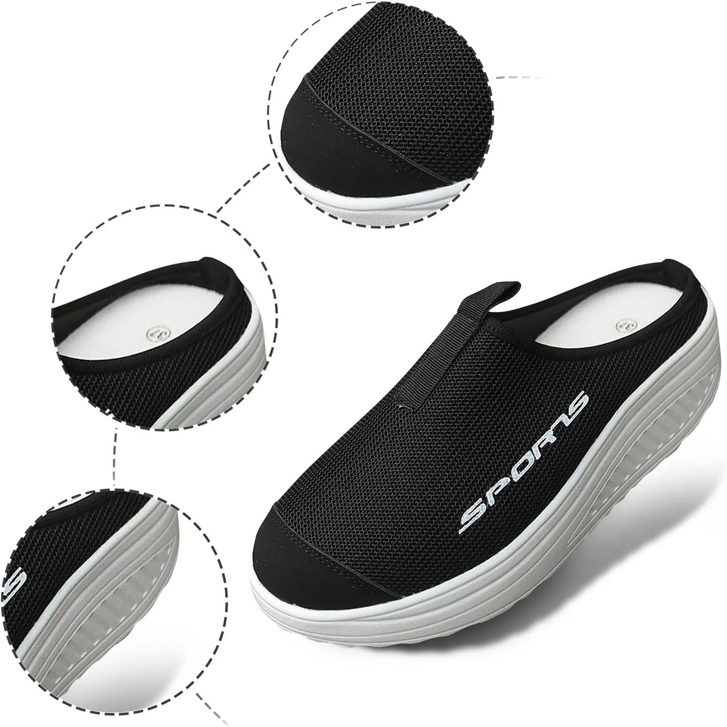 Orthopaedic Slippers Women's Clogs & Mules for Women Air Cushion Long Silk Robe Bunny Slippers for Women