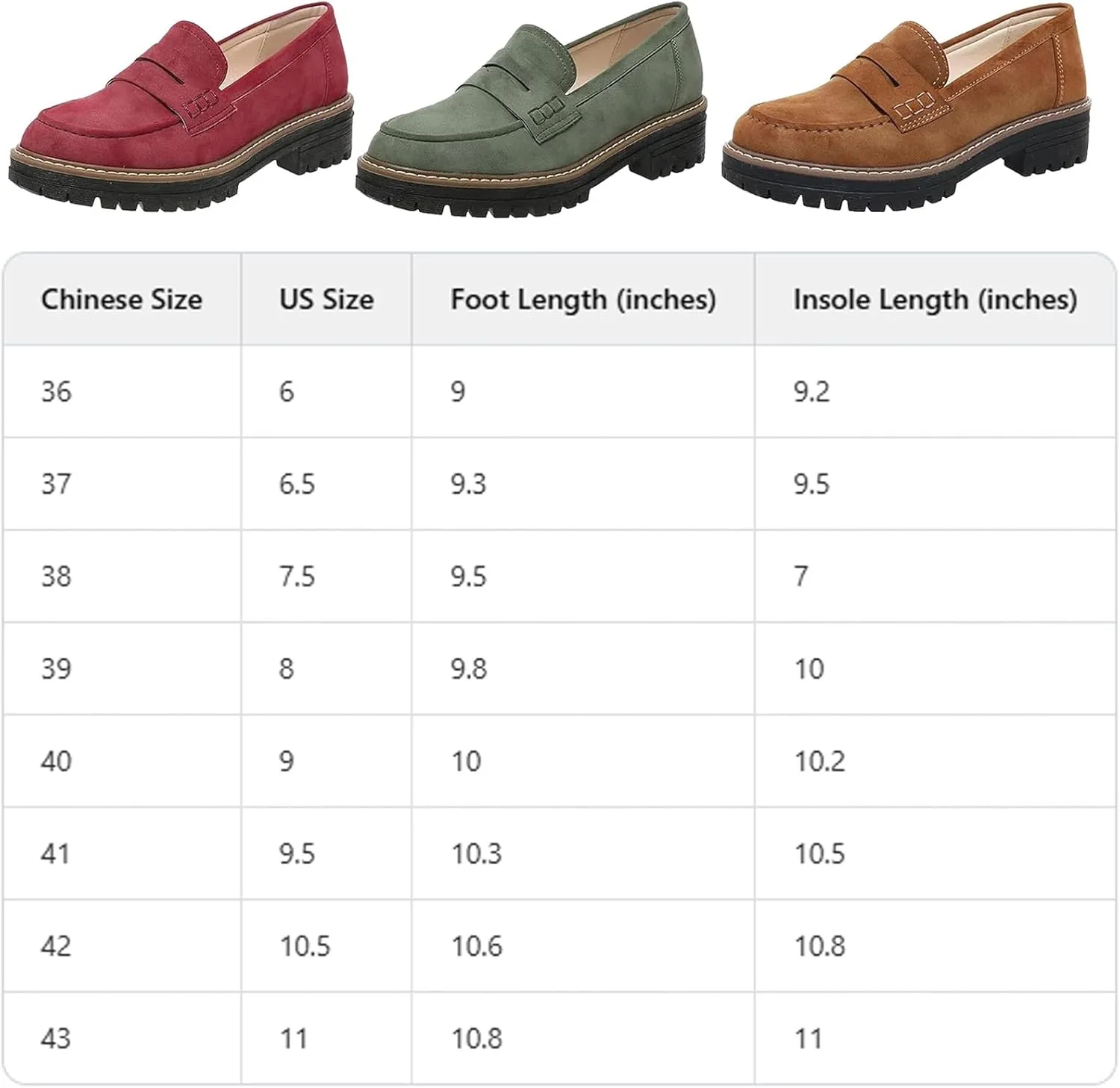 Orthoture Orthopedic Platform Loafers, Platform Loafers for Women, Lug Sole Slip On Loafers for Women, Chunky Heel
