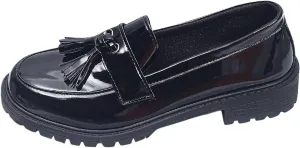 Penny Loafers for Women Chunky Business Shoes Casual Slip On Shoe Comfortable Work Shoes Cute Loafers Shoe