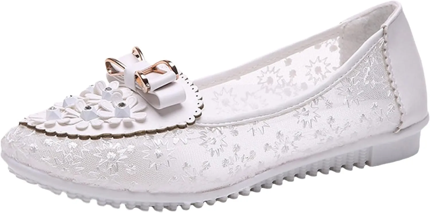 Sandals Women Lace Print Soft Ultimate Comfort Womens Sandals Fashionable Floral Lightweight Summer Sandals