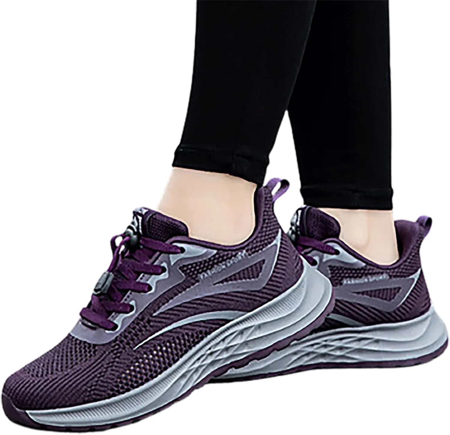 SBGMoSJ Plantar Fasciitis Insoles for Women Dress Shoes Womens Tennis Shoes Size 8.5 Wide Width Women Slip On Shoes Walking Sneakers for Women 2023 White Athletic Shoes Women Size 5.5