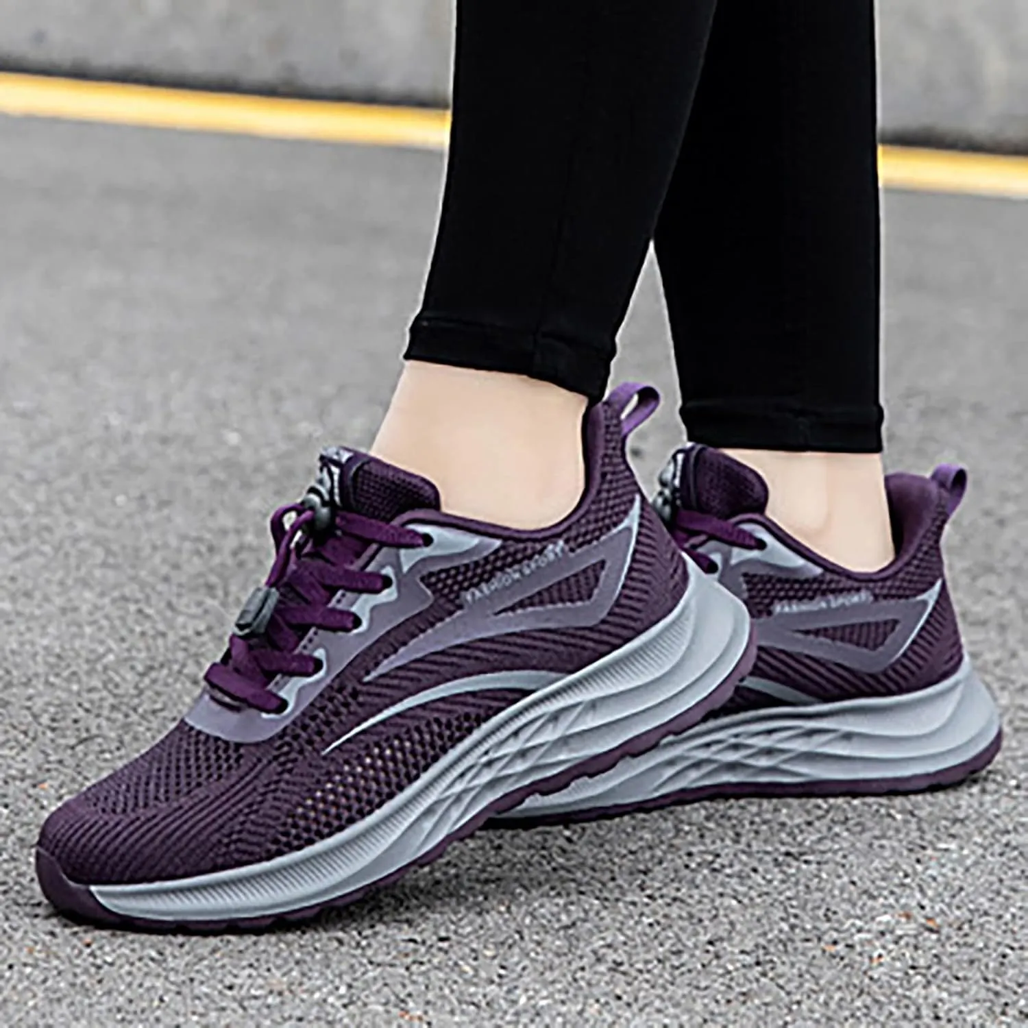 SBGMoSJ Plantar Fasciitis Insoles for Women Dress Shoes Womens Tennis Shoes Size 8.5 Wide Width Women Slip On Shoes Walking Sneakers for Women 2023 White Athletic Shoes Women Size 5.5