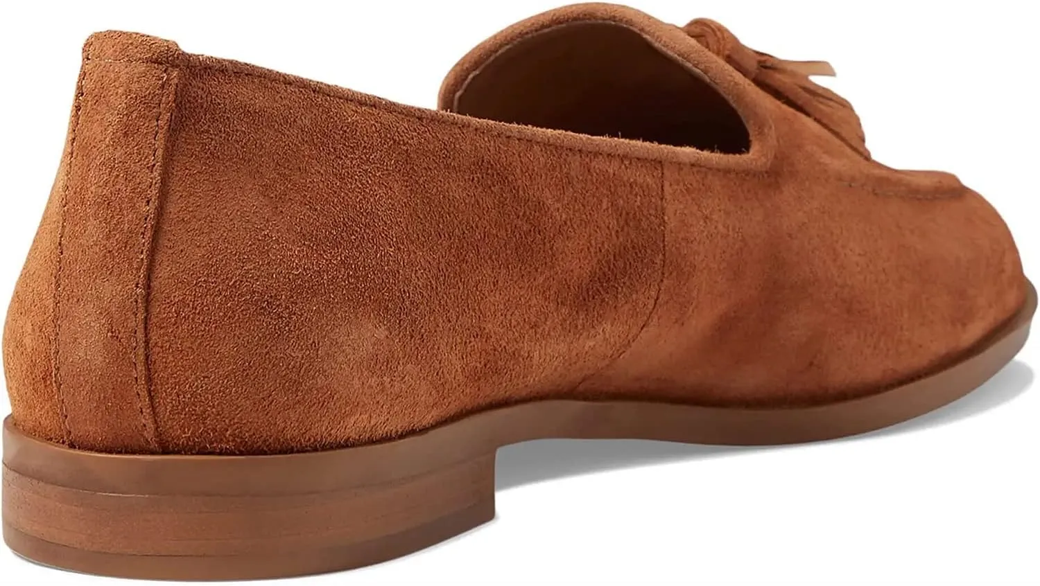 SHODENSE Women Flat Tassel Loafers Suede Slip On Loafer Flats Shoes Closed Round Toe Penny Loafers Flat Heel Fringe Ballet Loafers Work Office Casual Dressy Comfortable Loafer-Flats Spring 4-11 M US