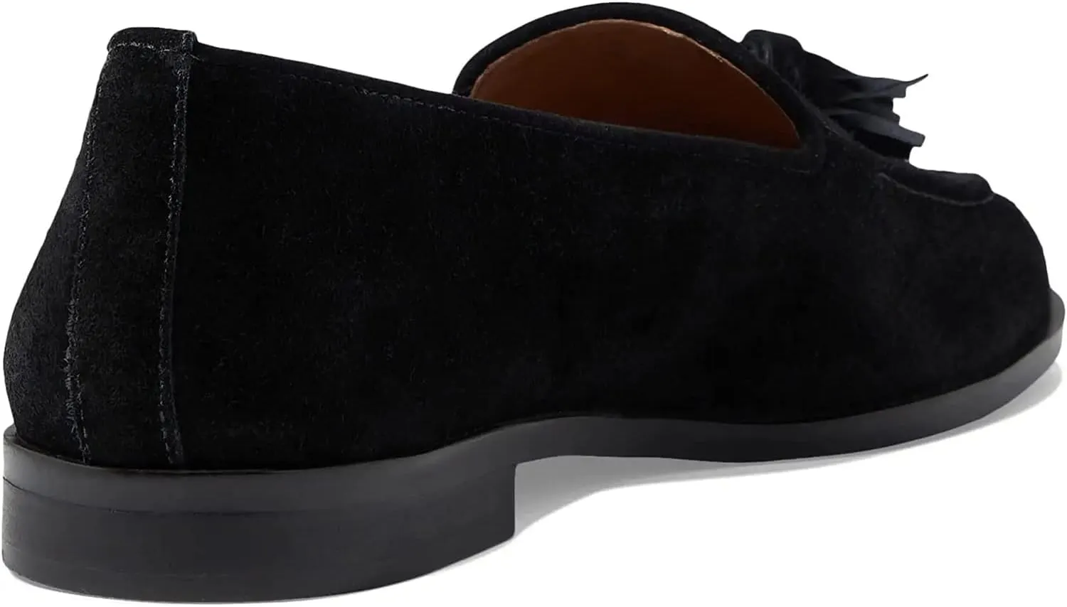 SHODENSE Women Flat Tassel Loafers Suede Slip On Loafer Flats Shoes Closed Round Toe Penny Loafers Flat Heel Fringe Ballet Loafers Work Office Casual Dressy Comfortable Loafer-Flats Spring 4-11 M US