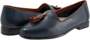 SHODENSE Women Tassel Loafer Flats Pointed Closed Toe Slip On Penny Loafers Burnished Two-Toned Matte Leather Flat Loafers Fringe Flat Heel Oxford Loafers Ladies Office Work Casual Vintage 4-11 M US