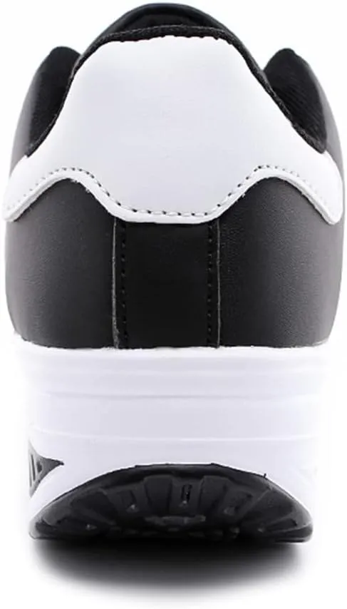 Size 8w Womens High Top Sneakers Slip On Shoes Women Comfortable Winter Slip On Gym Shoes Black Casual Sneakers for Women 2023 Zapatos De Tacones para Mujer Elegantes Negros