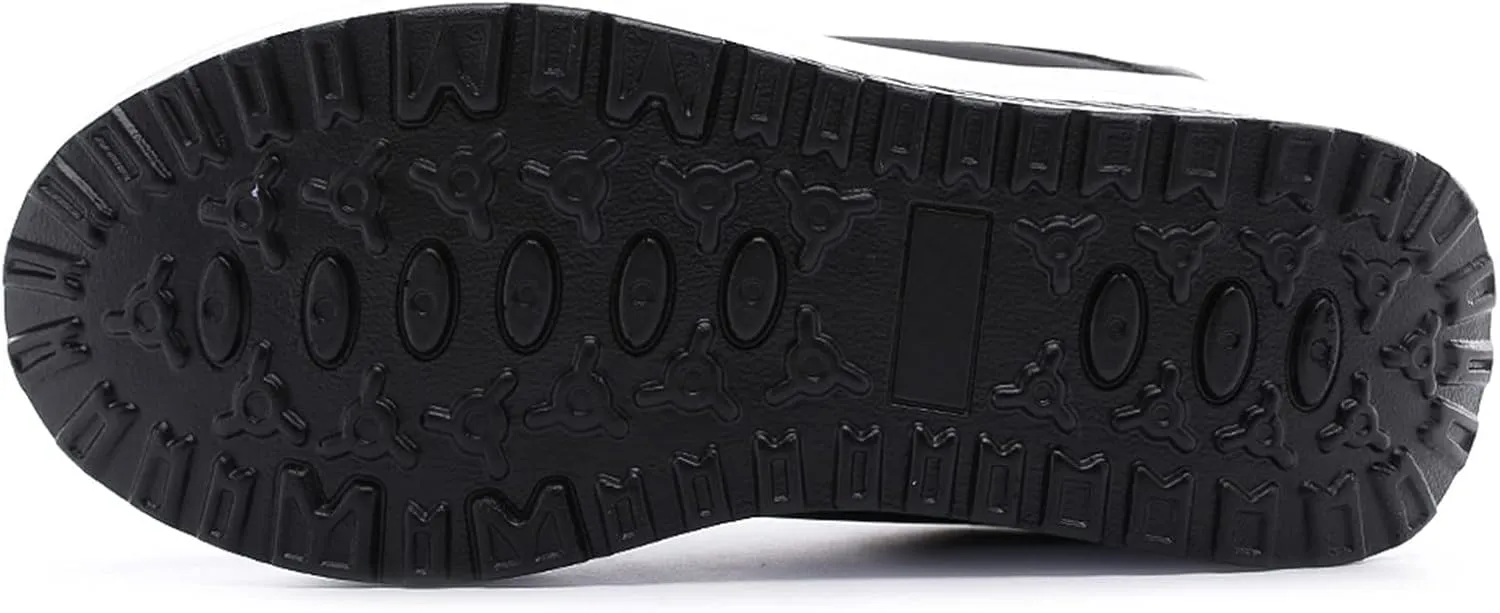 Size 8w Womens High Top Sneakers Slip On Shoes Women Comfortable Winter Slip On Gym Shoes Black Casual Sneakers for Women 2023 Zapatos De Tacones para Mujer Elegantes Negros