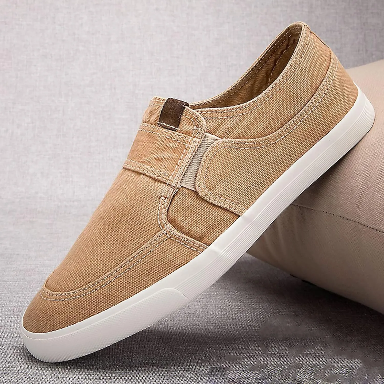 Sneakers Business Breathable Men's Breathable Solid Color Korean Version Trendy Casual Comfortable Lightweight Sports