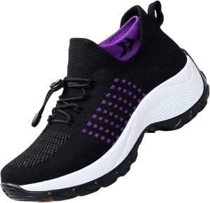 Tennis Shoes Womens Platform Sneakers for Women Fashion Women's Loafers & Slip-Ons Fashion Casual Comfy Soft Christmas Running Shoes Loafers for Women Casual