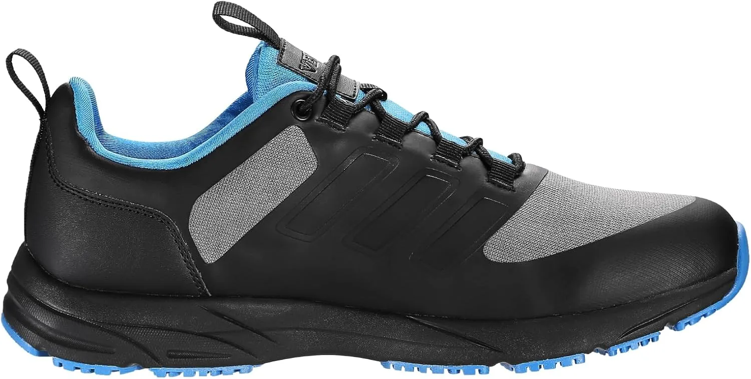 VEVOR Unisex-Adult Modern W Width Sneakers US Size 8, Wide Toe Box Arch Support & Adjustable Lace-up, Training Shoes for Running, Gymnastics, Dog Walking, and Weightlifting (Black)