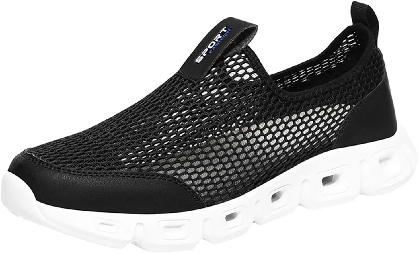 Walking Shoes Tennis Comfortable Men Sports Shoes Couple Fashionable New Pattern Hollow Mesh Breathable