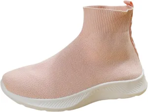 Walking Sneakers for Women Wide Width Slip On Orthopedic Shoes for Women Dressy Wedge Black Tennis Shoes for Women Slip On Sneakers for Women Size 8 Wide Width Pull On Sneakers Womens Black