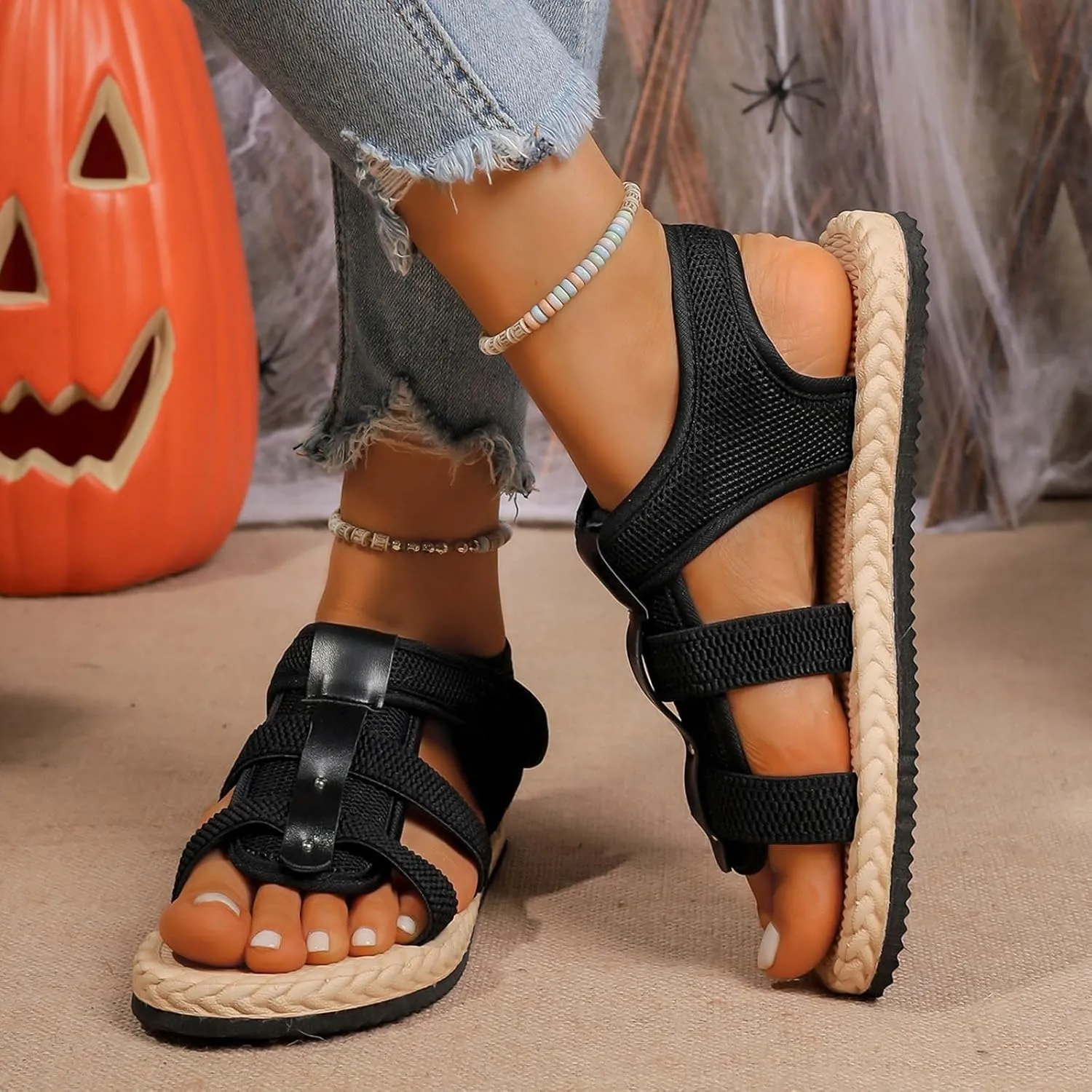 Water Higher Women's Platform Sandal, Adjustable Strap Women's Sandals with Back Strap