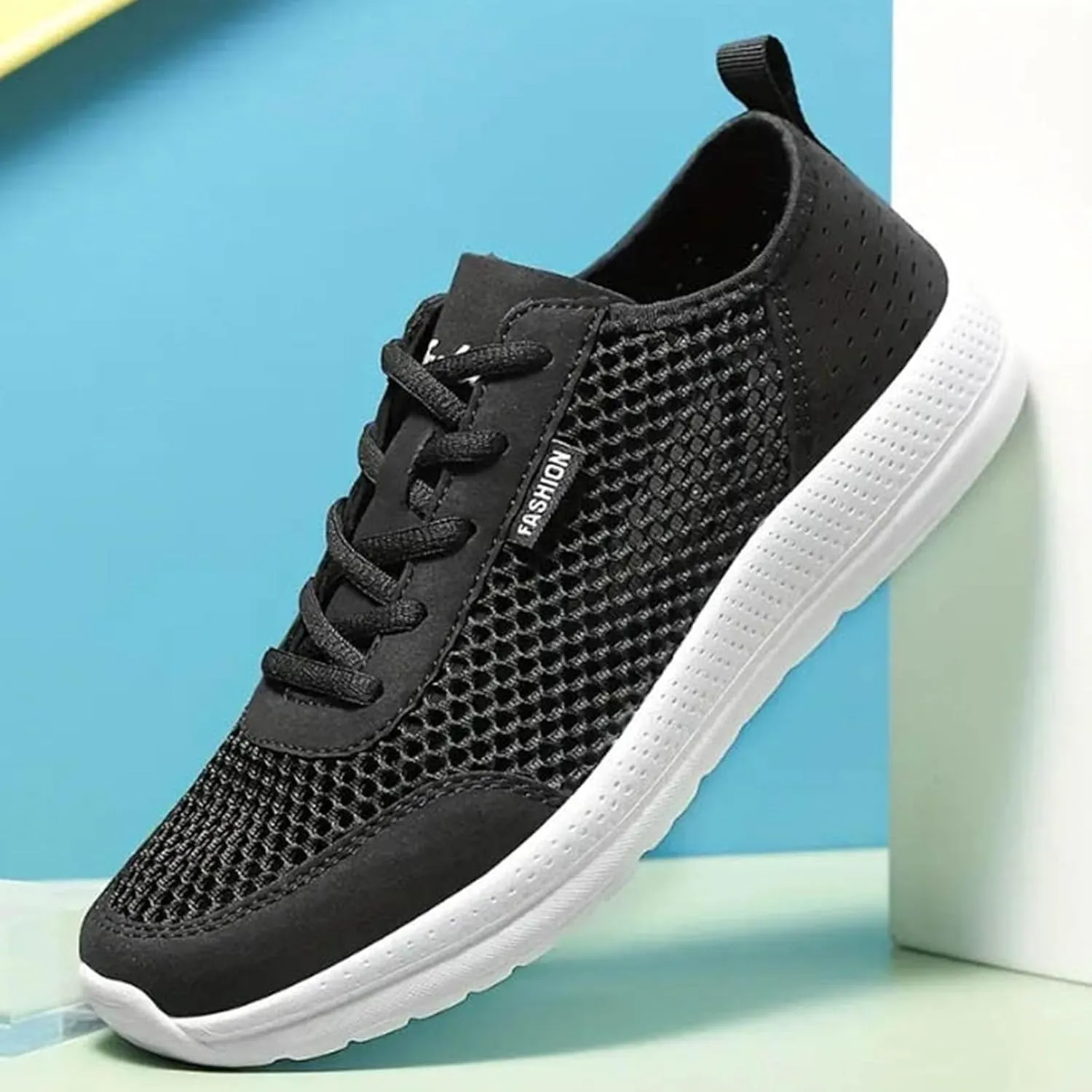 Wide Walking Shoes for Men Casual Lightweight Sneakers Comfortable Jogging Walking Fitness Sneaker Insoles for Men