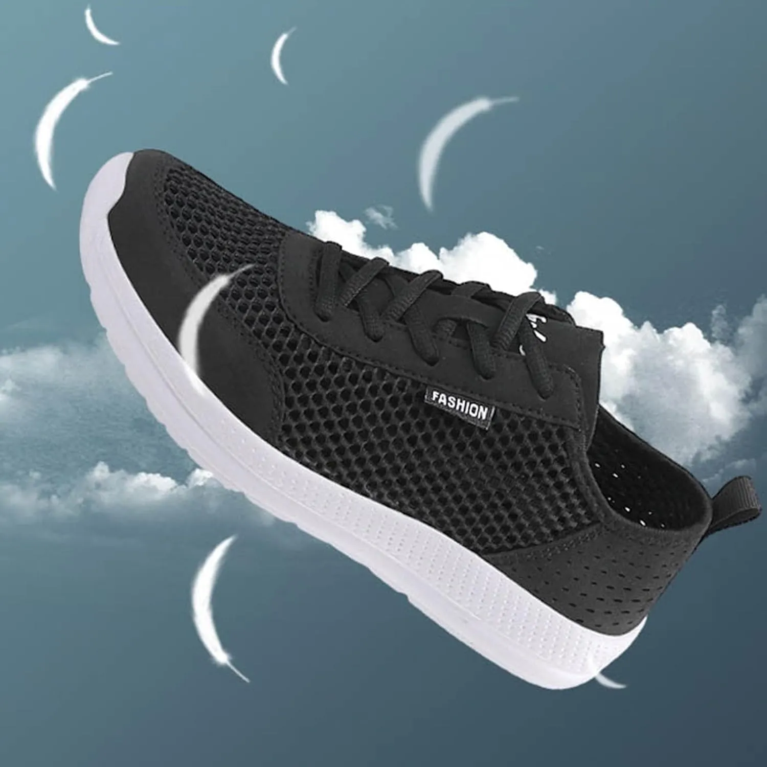 Wide Walking Shoes for Men Casual Lightweight Sneakers Comfortable Jogging Walking Fitness Sneaker Insoles for Men
