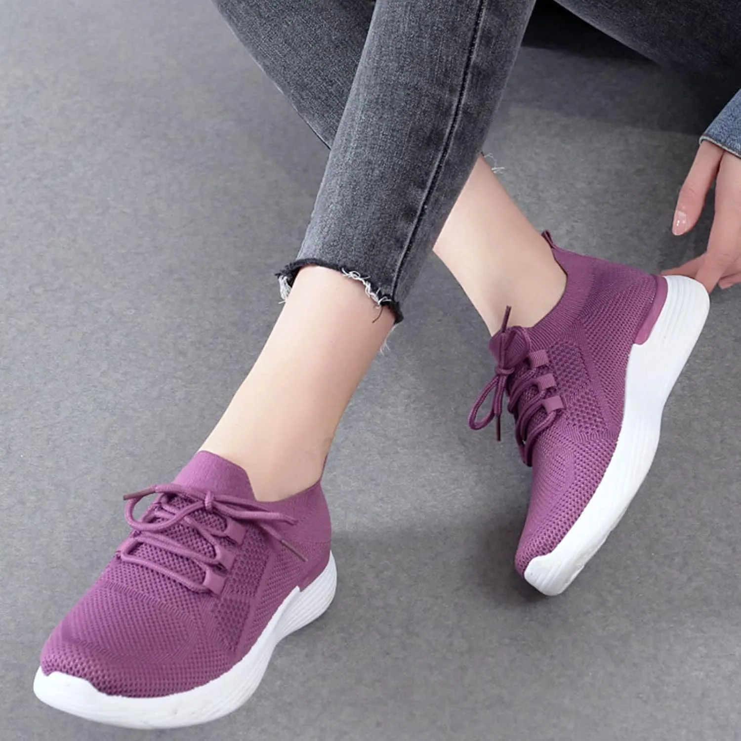 Wide Width High Top Slip On Sneakers for Women Zapatos De Trabajo Confortables para Mujer Walking Shoes for Women Slip Ons Womens Sneakers Platform Zapatos De Trabajo para Mujer Antideslizante Cross