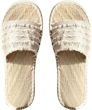 Women Flat Sandals Braided Leather Nude Summer Dressy Fashion Evening Party Wedding Womens Leather Sandals Size 6