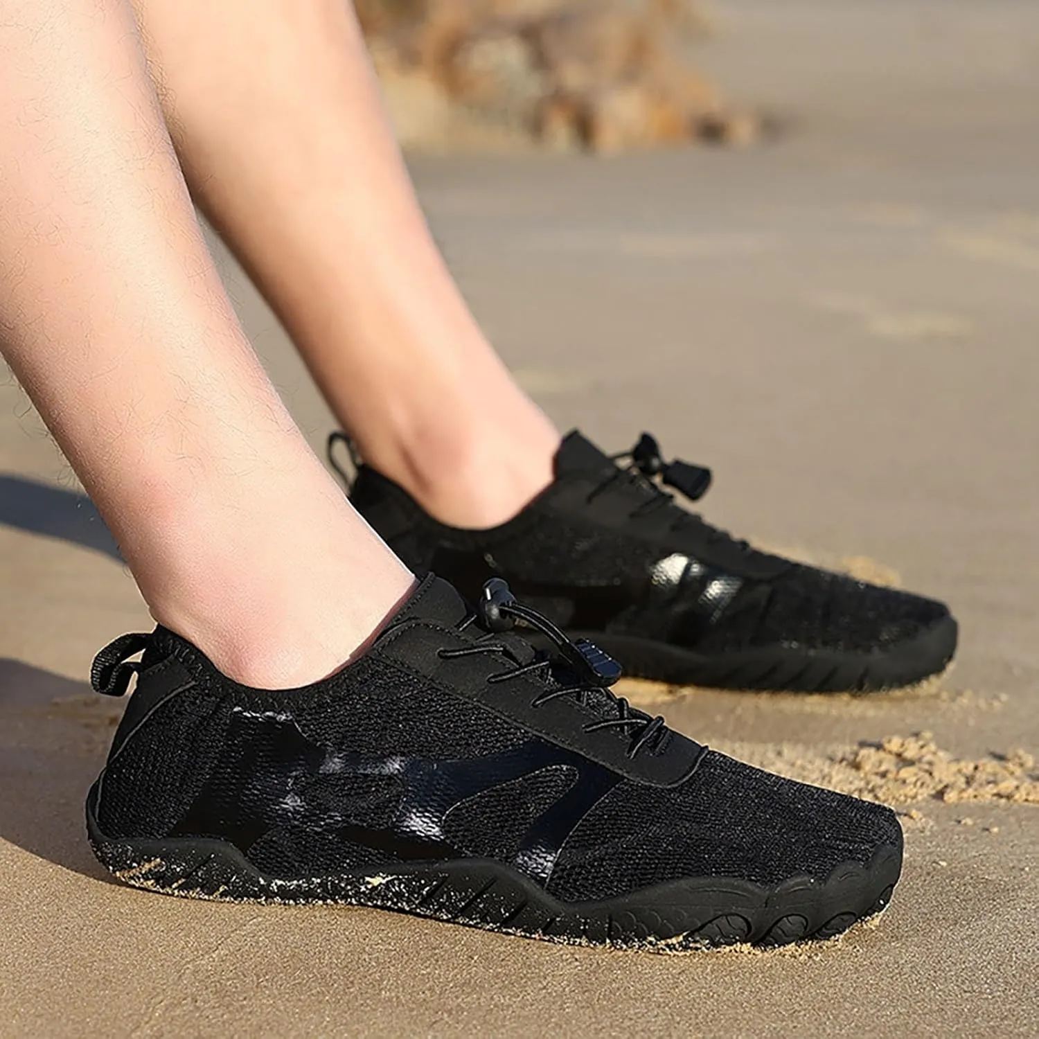 Women Sneakers Men's Walking Shoes Men's Casual Dress Sneakers Comfortable Dressy Slip on Womens Loafers with Arch Support Black Sneakers for Men