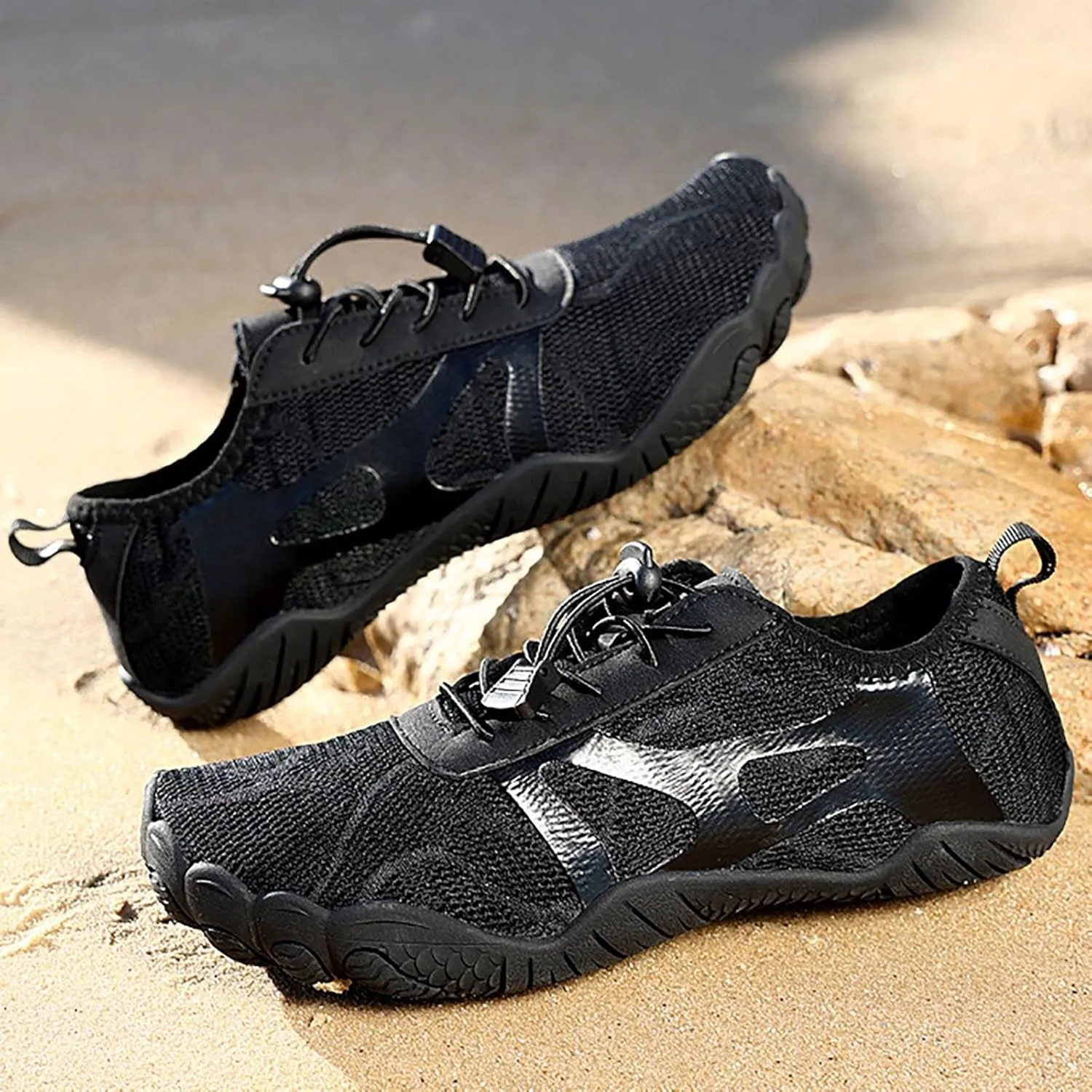 Women Sneakers Men's Walking Shoes Men's Casual Dress Sneakers Comfortable Dressy Slip on Womens Loafers with Arch Support Black Sneakers for Men
