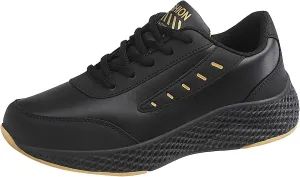 Women Sports Shoes Fashionable New Pattern Solid Color Thick Bottom Flat Bottom Comfortable Lace Up Non Slip Shoes Bear Star Shoes