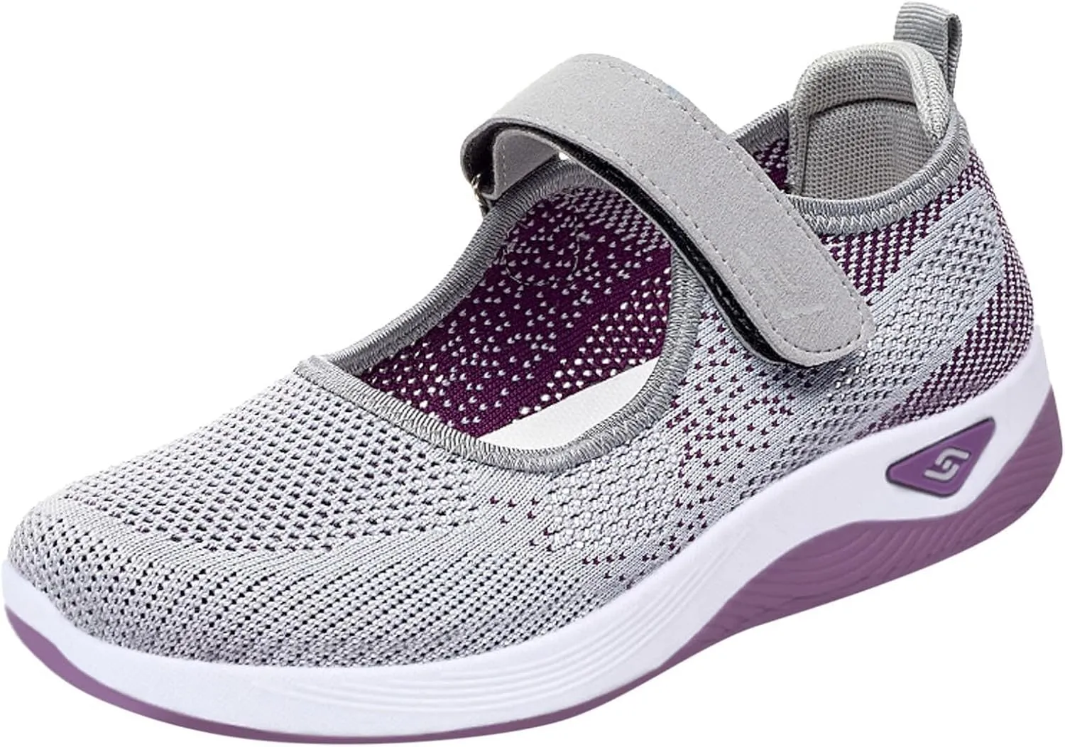 Womens Canvas Slip on Sneakers Walking Tennis Flat Dress Loafers Platform Wedge Mesh Shoes Embroidery Sneakers Casual Clip