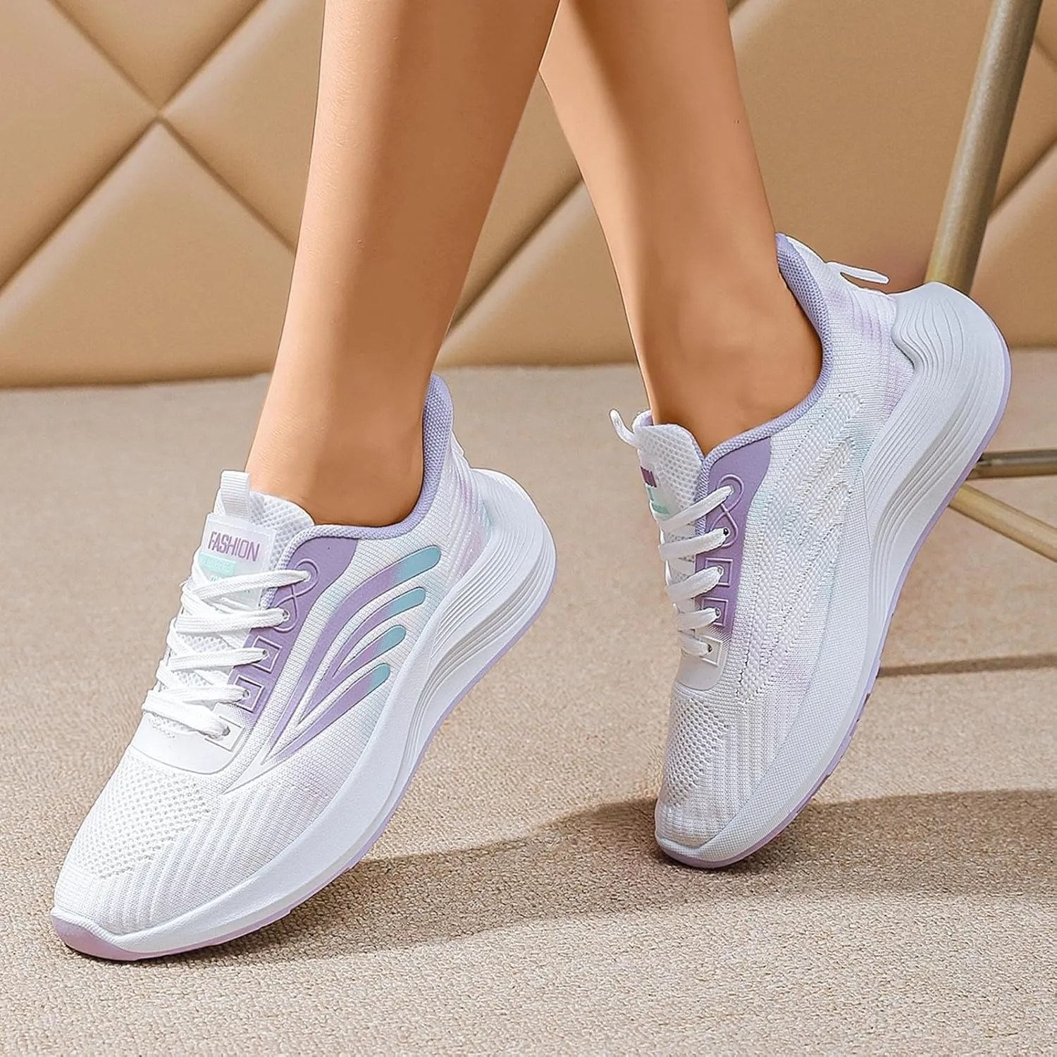 Womens Canvas Slip on Sneakers Walking Tennis Flat Dress Loafers Platform Wedge Mesh Shoes Embroidery Sneakers Casual Cushion