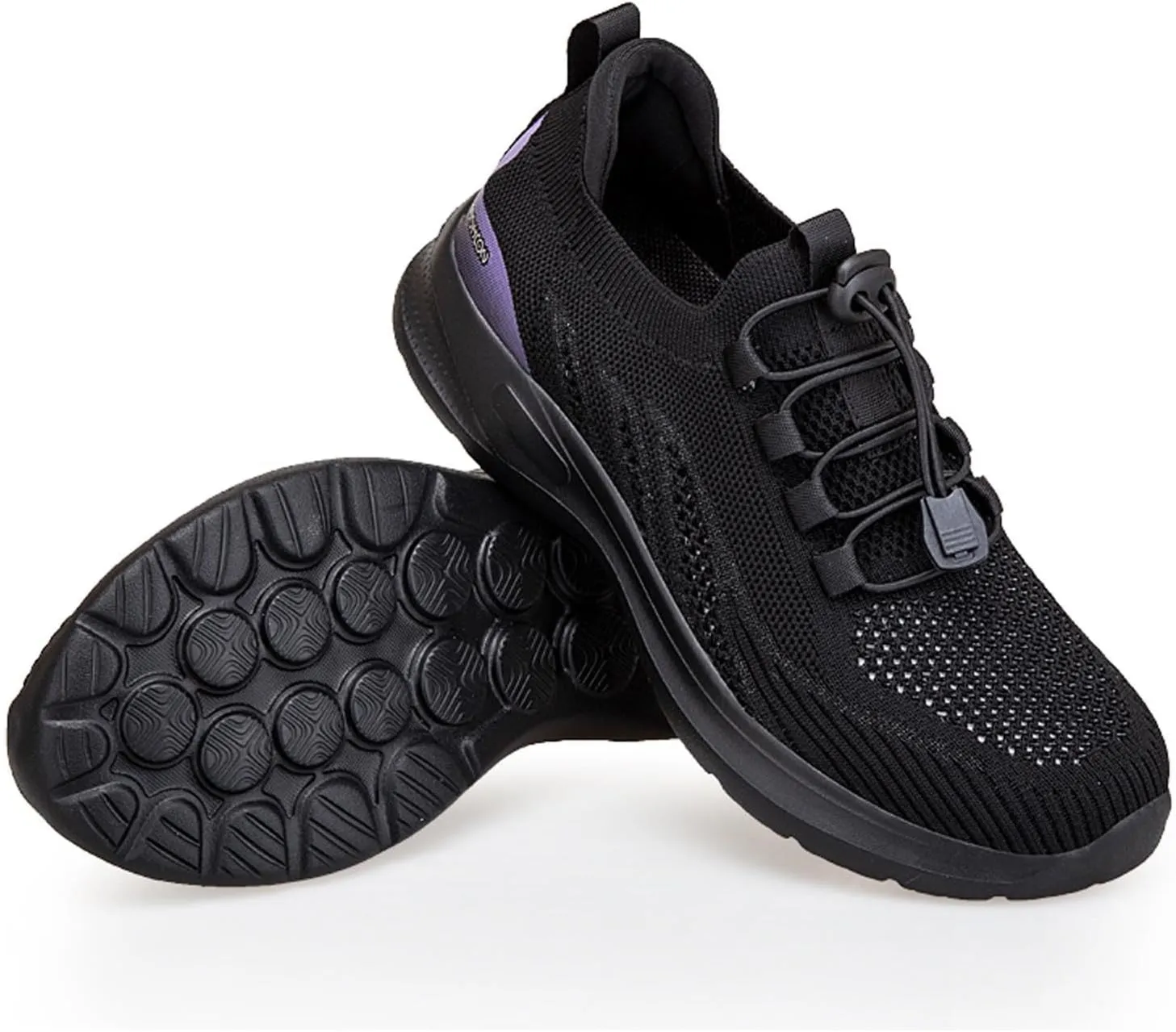 Womens Canvas Slip on Sneakers Walking Tennis Flat Dress Loafers Platform Wedge Mesh Shoes Embroidery Sneakers Casual T-Strap