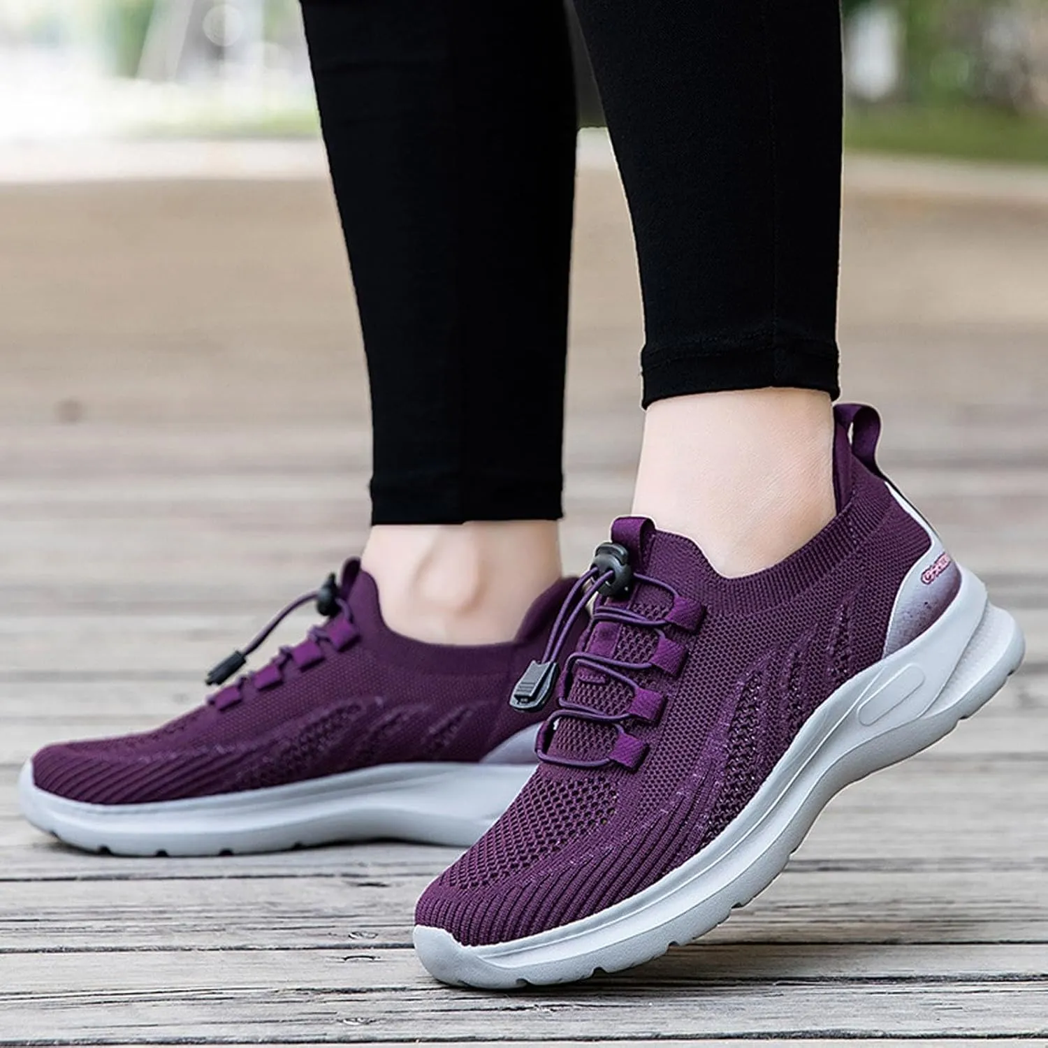 Womens Canvas Slip on Sneakers Walking Tennis Flat Dress Loafers Platform Wedge Mesh Shoes Embroidery Sneakers Casual