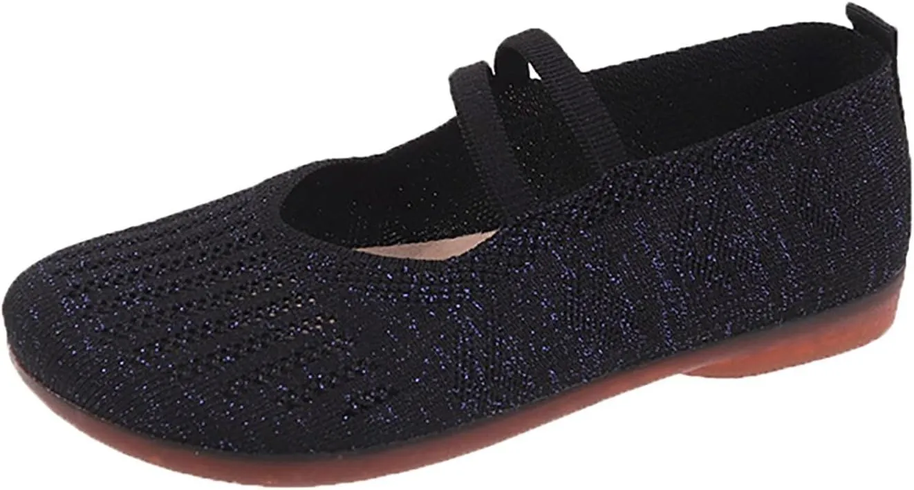 Women's Casual Shoe Comfortable Lightweight Slip On Breathable Mesh Design Ideal Everyday Wear Ladies Smart Shoes