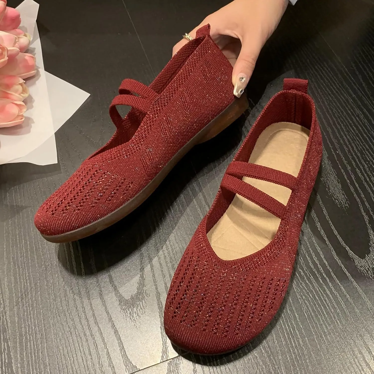 Women's Casual Shoe Comfortable Lightweight Slip On Breathable Mesh Design Ideal Everyday Wear Men Smart Casual Shoes