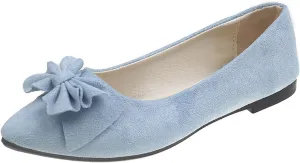Women's Casual Slip On Ballet Comfortable Low Heel Dress Shoes for Everyday Wear with Versatile Outfit Pairing