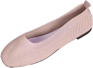 Women's Casual Slip On Loafers Breathable Comfortable Flat Shoes for Daily Wear with Jeans Shorts Pants Spring