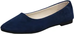 Women's Comfortable Slip On Casual Shoes Elegant Low Heel Ballet for Women Soft Square Toe Loafers Dressy