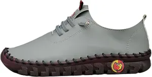 Womens Fall Shoes Sneakers for Women Clearance Platform Loafers for Women Solid Color Comfy Casual Christmas Loafers Women Comfortable & Lightweight
