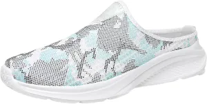 Women's Fashion Mesh Color Slippers Temperament Comfortable Shoes Hot Furry Slippers for Women
