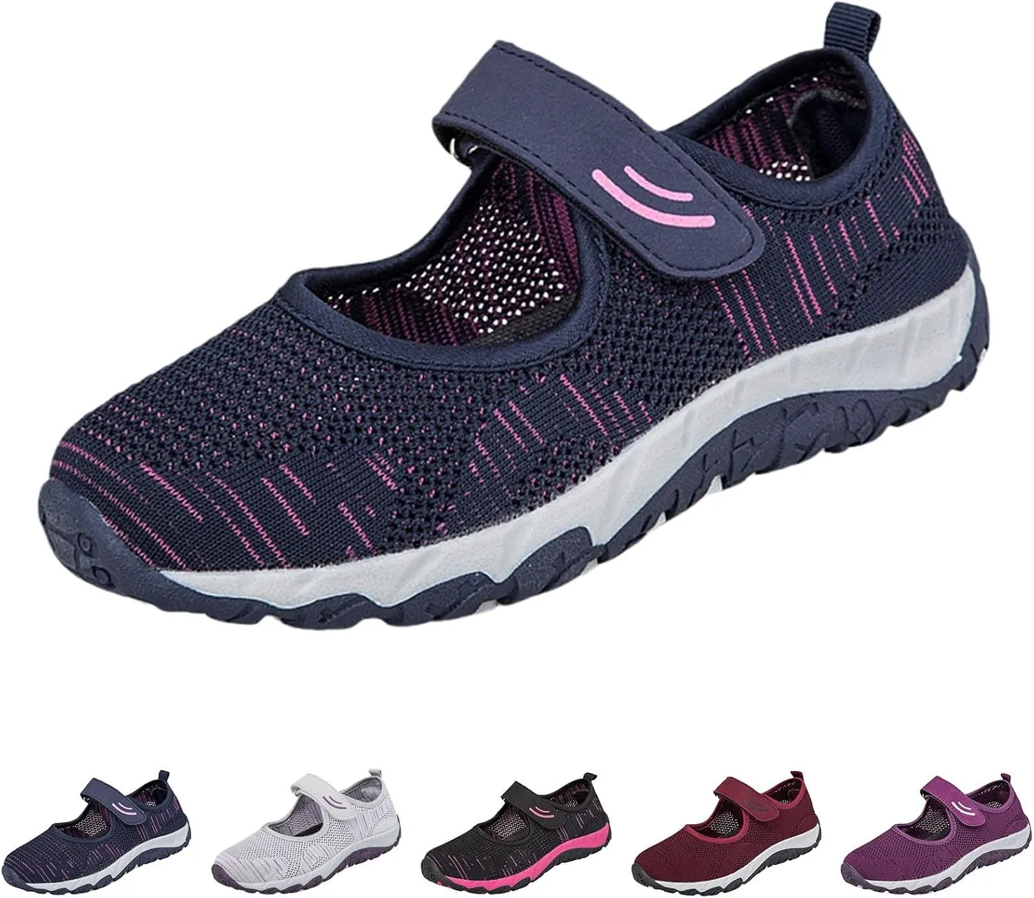 Women's Fashion Sneakers Slip On Non Slip Work Shoes Women Running Shoes Womens Lightweight Comfortable & Lightweight Women Loafers Womens Walking Sneakers Wide Width