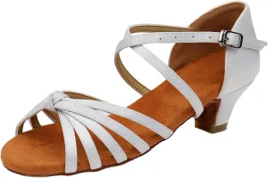 Women's Fashionable Soft Sole Comfortable Non Slip Latin Dance Shoes Shoes Women Low Heels, 6.5