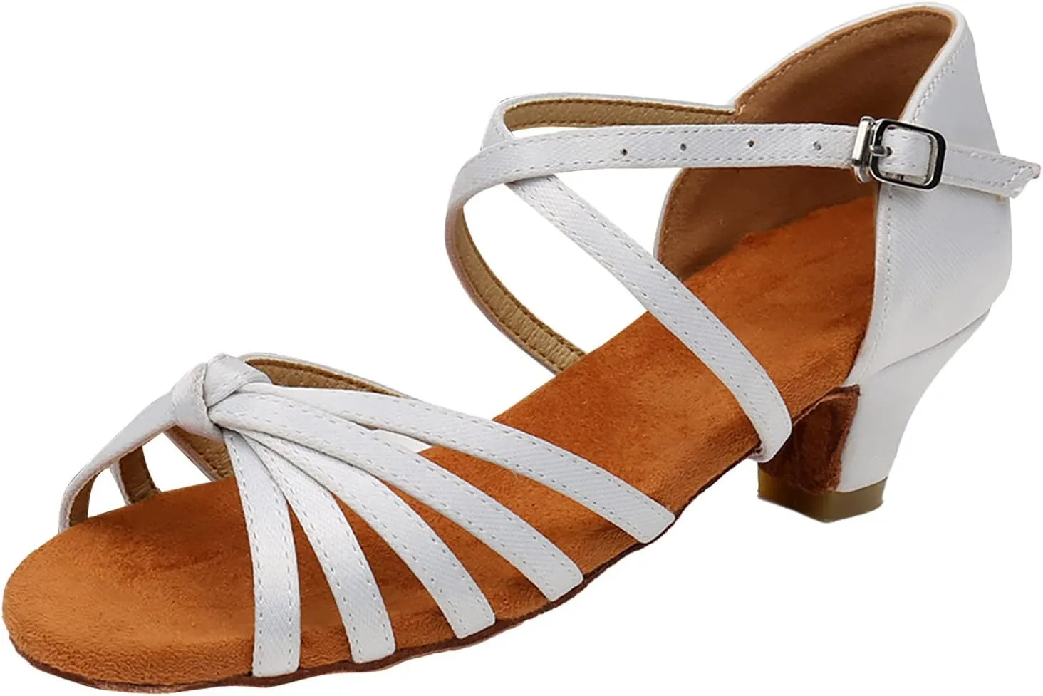 Women's Fashionable Soft Sole Comfortable Non Slip Latin Dance Shoes Shoes Women Low Heels, 6.5
