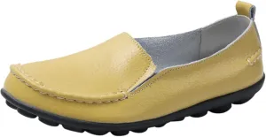 Womens Flats Fashion Slip On Sneakers Casual Wide Walking Shoe Comfort Orthopedic Shoes Business Casual Shoes