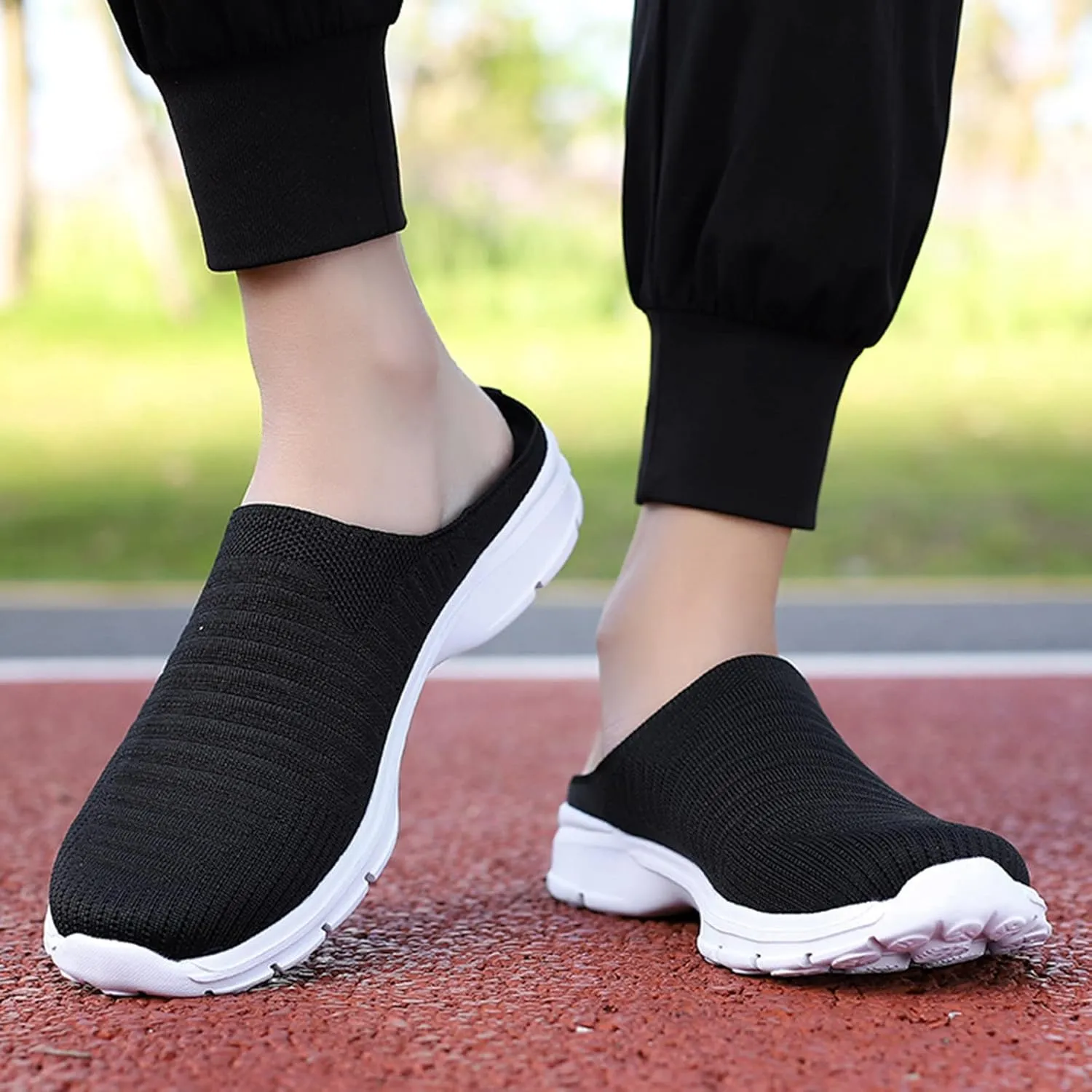 Women's Loafer Flat White Leather Sneakers for Women Hiking Shoes Women Round Toe Slip On Casual Mens Loafers Casual Slip On Black Sneakers for Women