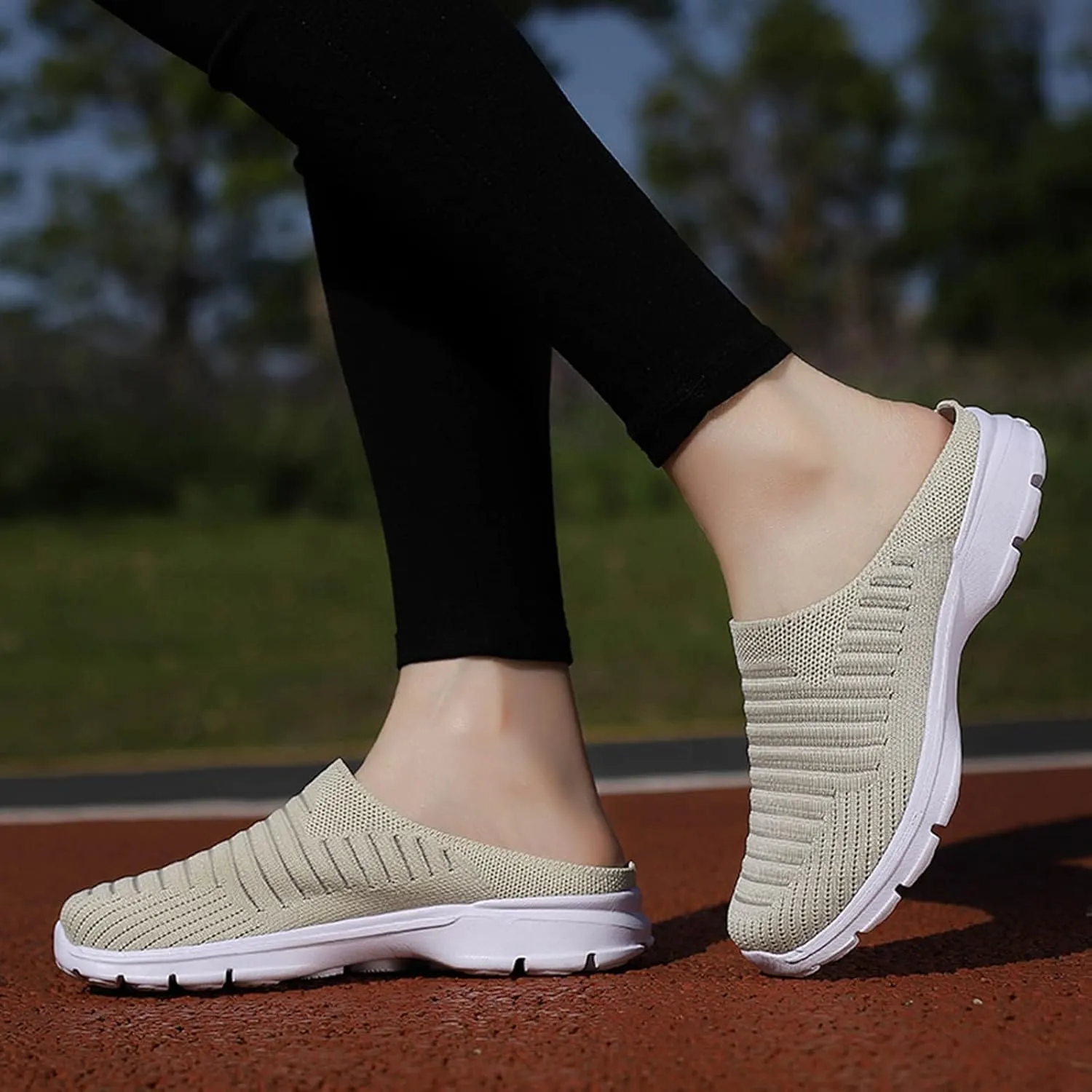 Women's Loafer Flat White Leather Sneakers for Women Hiking Shoes Women Round Toe Slip On Casual Mens Loafers Casual Slip On Black Sneakers for Women