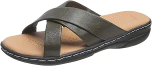 Womens Sandals Comfortable Wedge Slippers Summer Cross Straps Slip on Soft Cushion Slides Vintage Casual Open Toe Outdoor Ladies Shoes Sandalias
