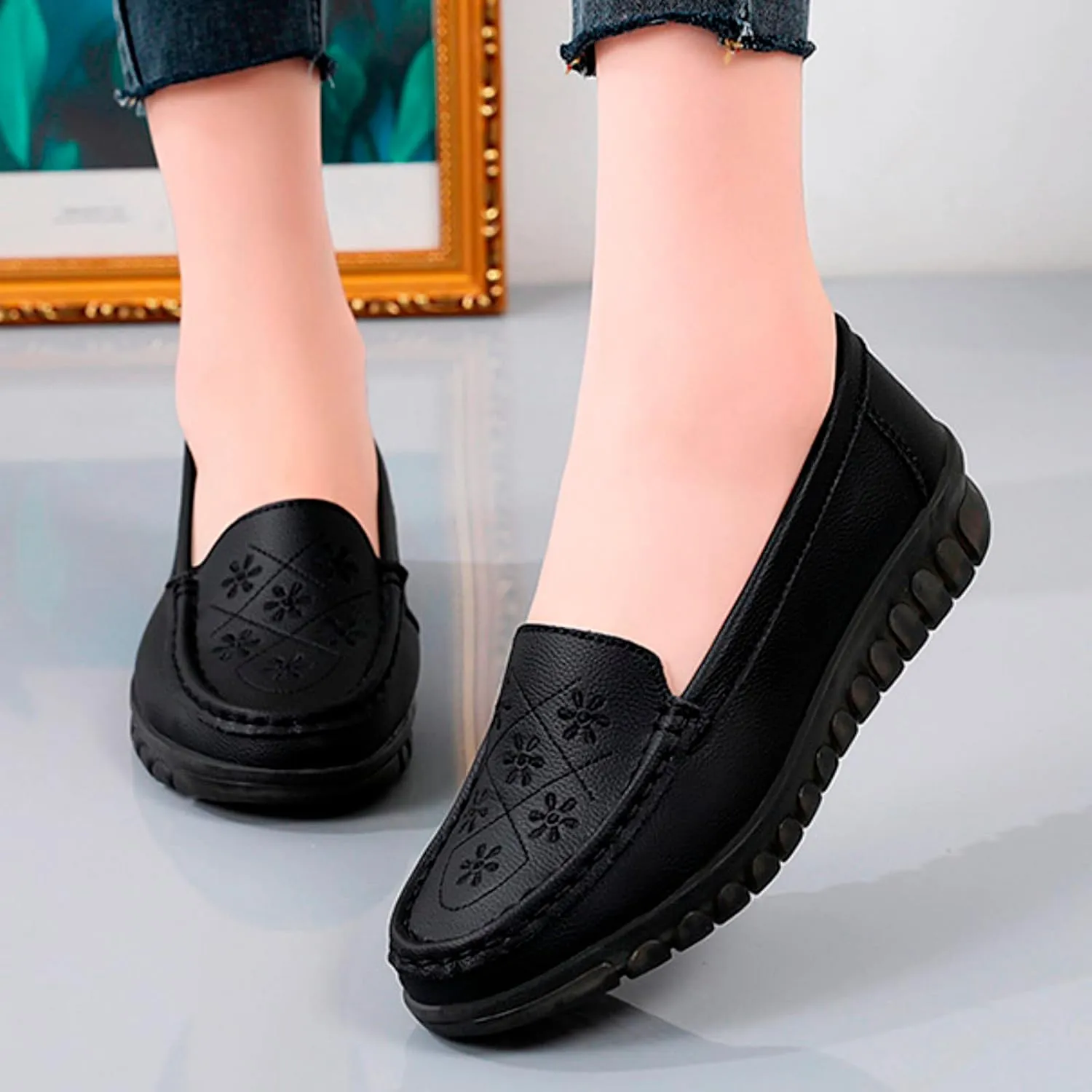 Womens Shoes Fall 2024High Top Sneakers for Women Women Loafers Shoes Casual Cute Cozy Non Slip Christmas Shoes for Women Athletic Comfort Cute Casual Slip On Lightweight