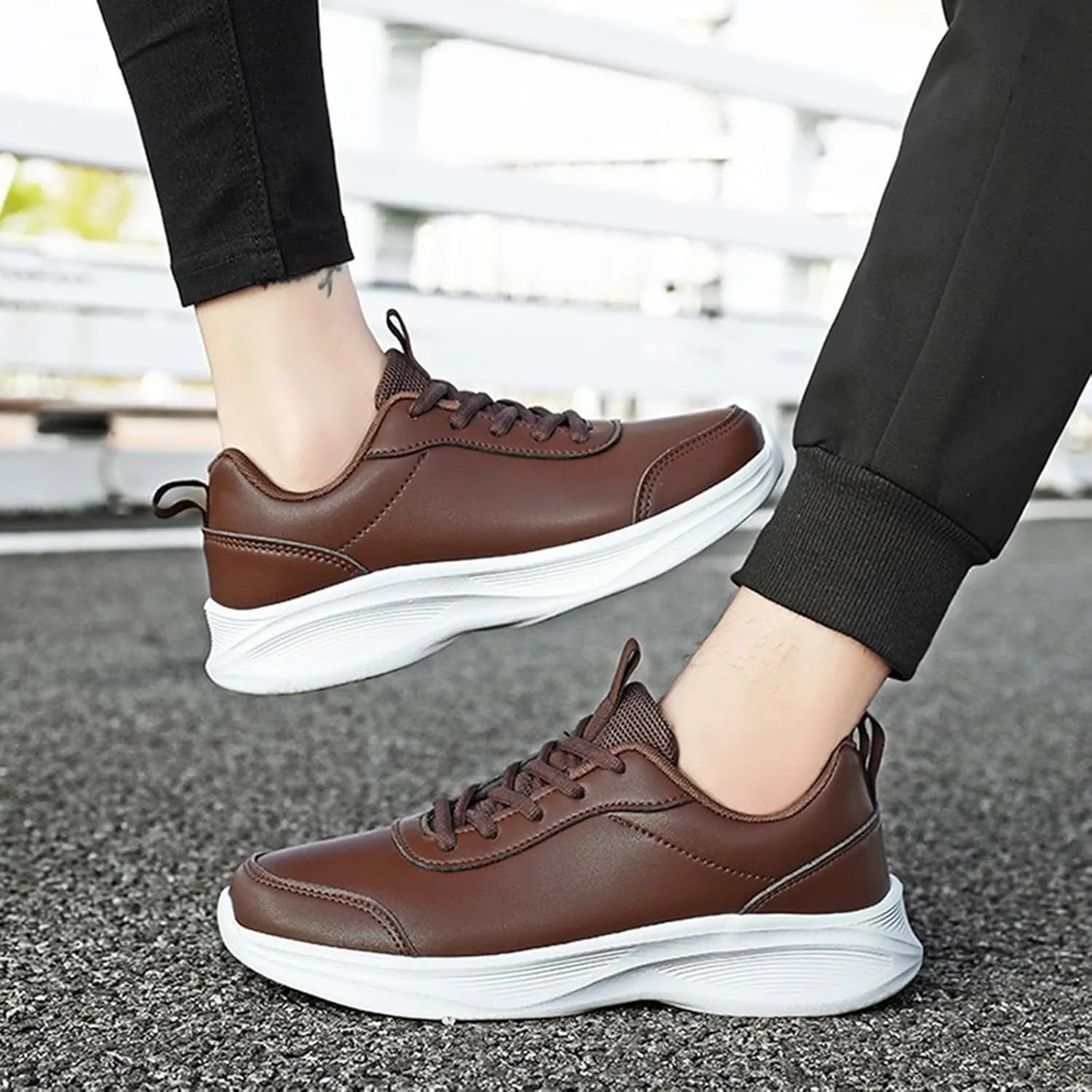 Womens Shoes Fall 2024Women's Sneakers in White in Wide Width Womens Loafers Fashion Round Toe Christmas Shoes for Women Wide Comfortable & Lightweight