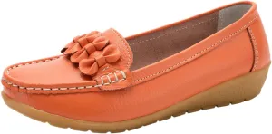 Womens Slip On Loafers Comfort Orthopedic Loafers Arch Support Sneakers Casual Walking Shoes Dressy Business Shoes