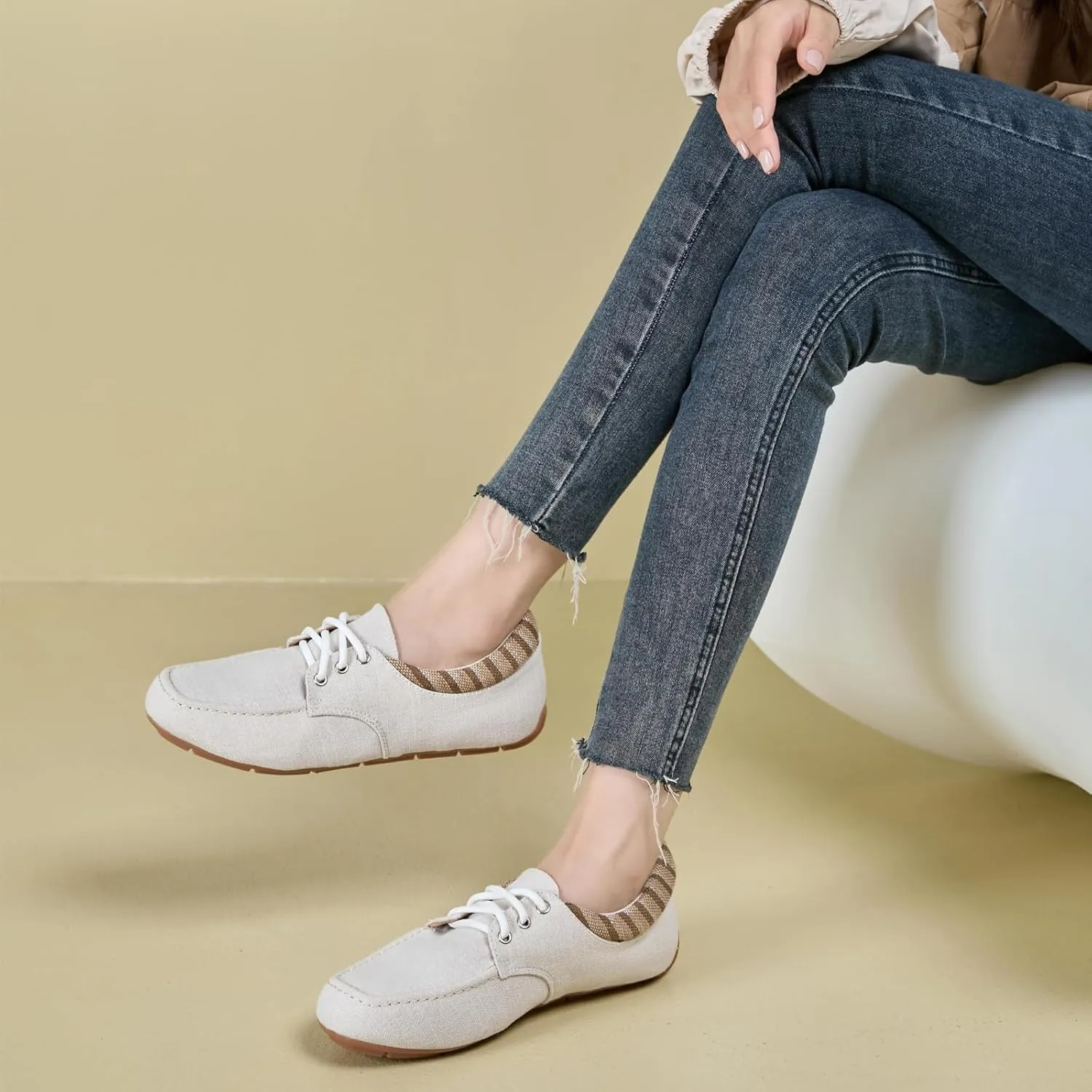 Women's Slip-On Loafers Driving Shoes Comfortable Casual Walking Shoes