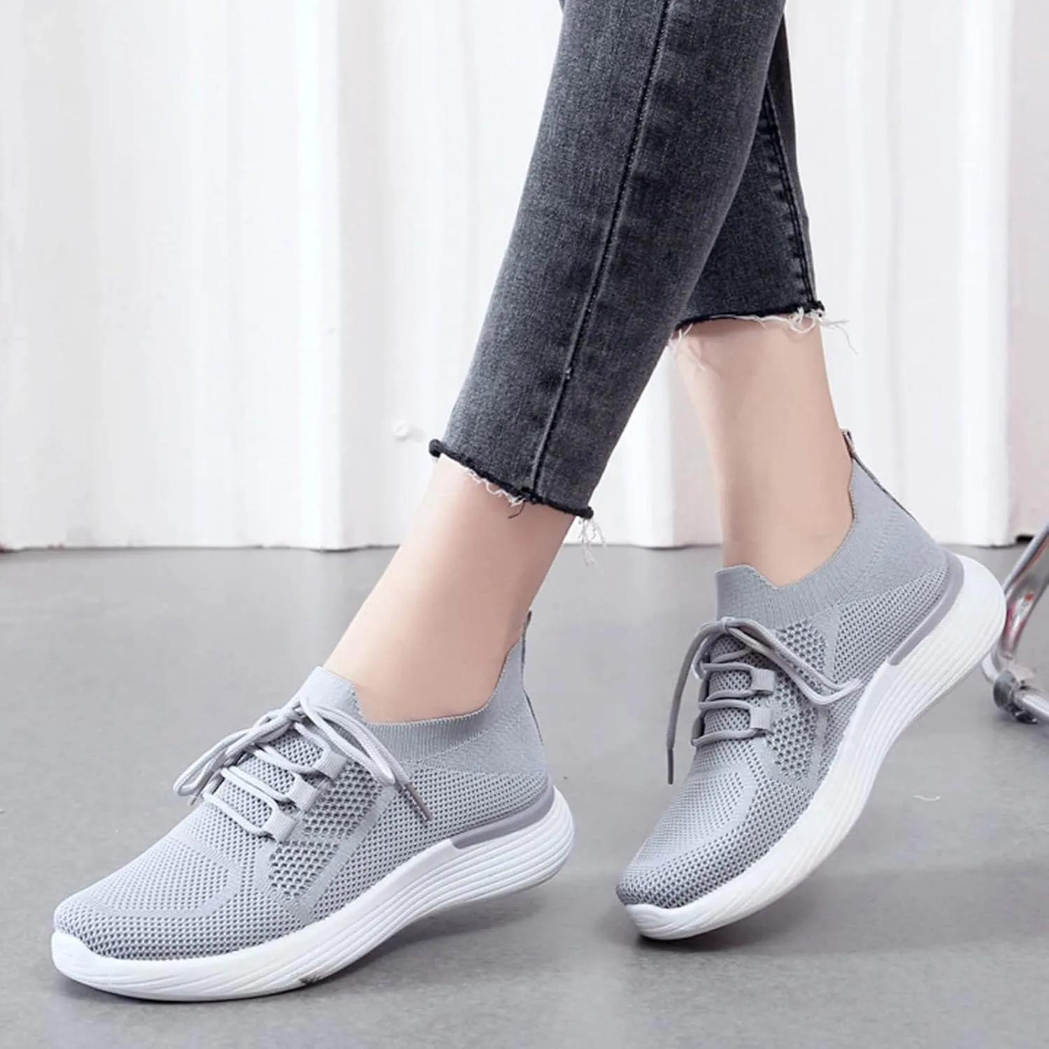Womens Sneakers Black Sole Black Slip On Tennis Shoes Ladies Canvas Shoes for Women Wide Black Women's Sneakers in White in Wide Width Tenis Antideslizante para Mujer De Cocina para Frio